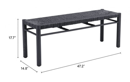 Zuo Modern Iska Aluminum Outdoor Bench