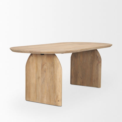 Mercana Isla Wooden Oval Dining Table