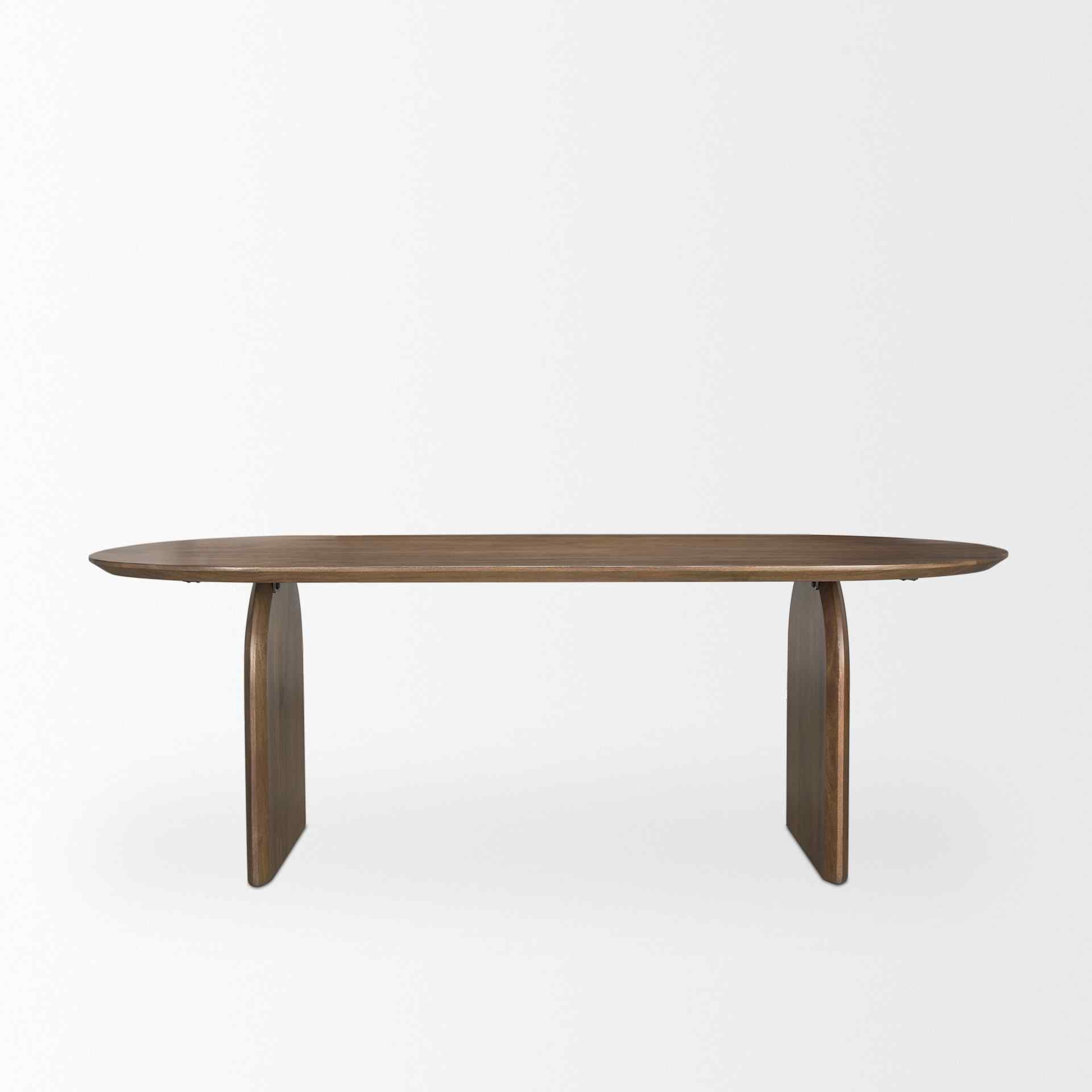 Mercana Isla Wooden Oval Dining Table