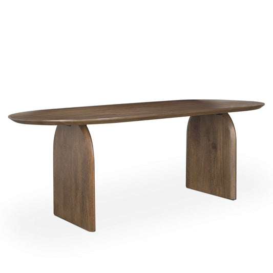 Mercana Isla Wooden Oval Dining Table