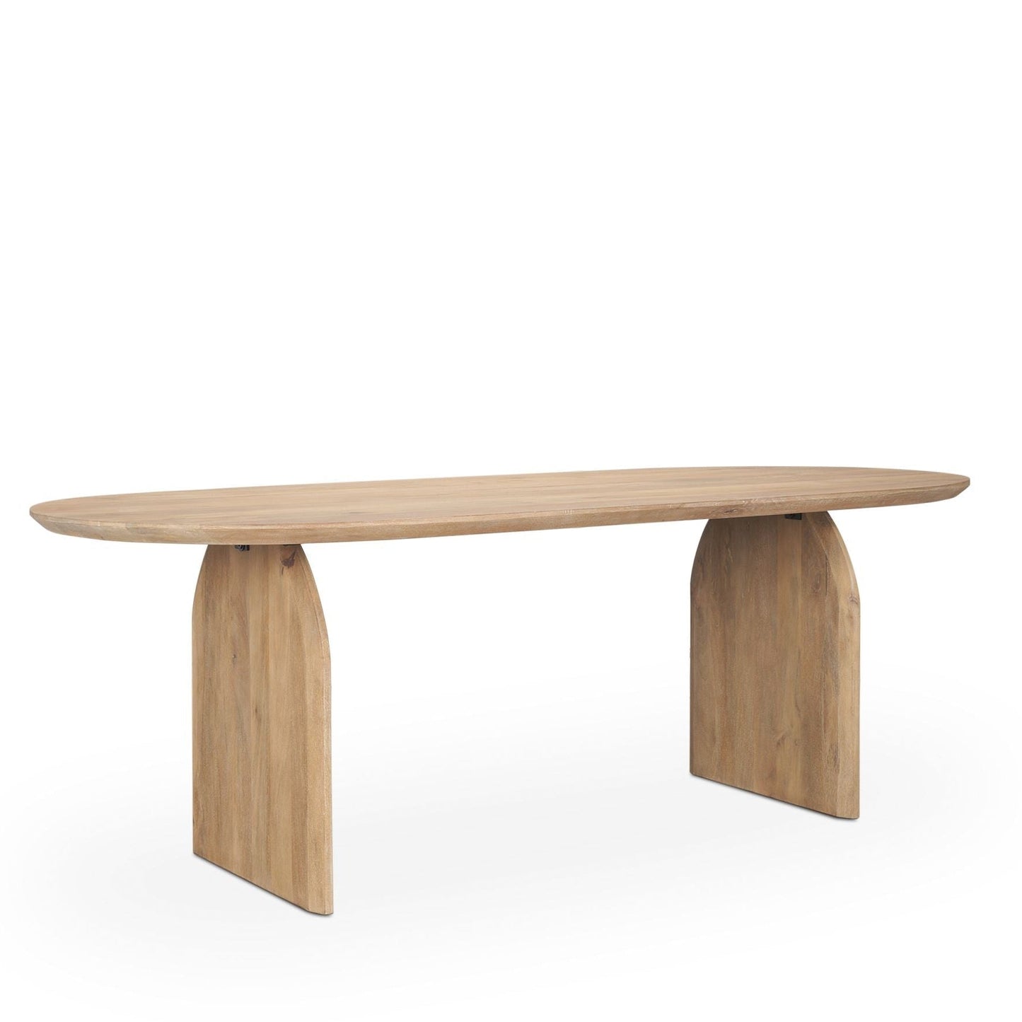 Mercana Isla Wooden Oval Dining Table
