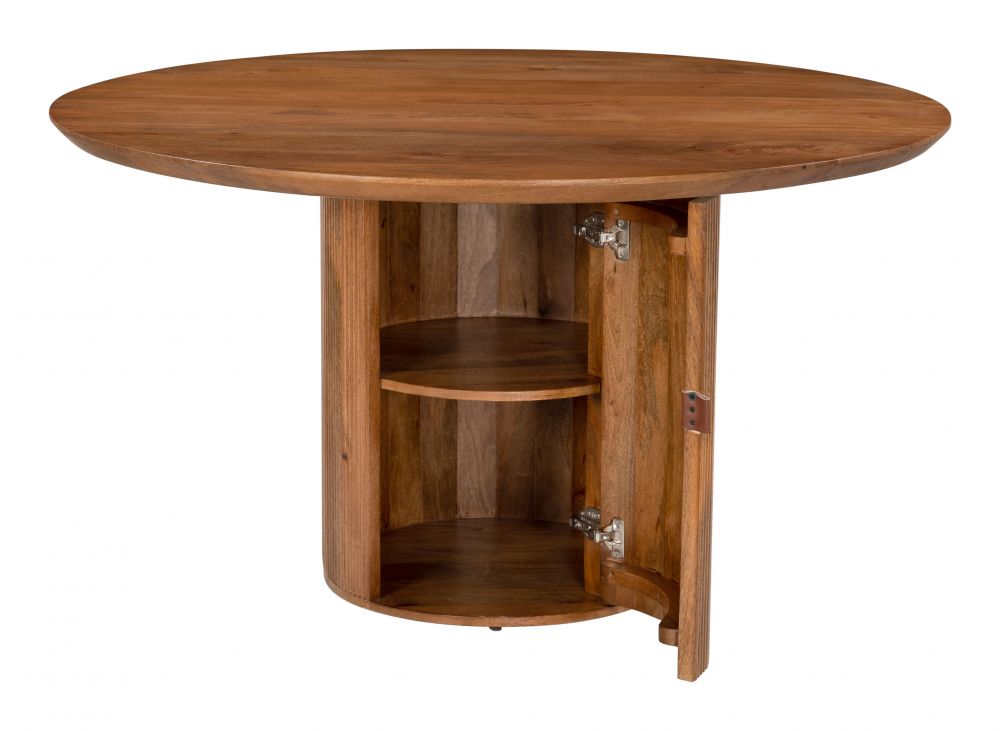 Zuo Modern Izola Wooden Round Dining Table