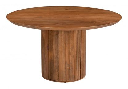 Zuo Modern Izola Wooden Round Dining Table