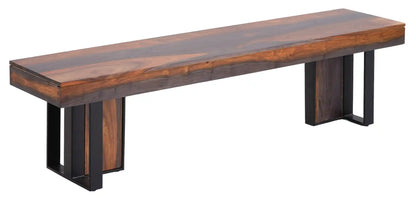 LOOMLAN Blasingame Wooden Backless Dining Bench