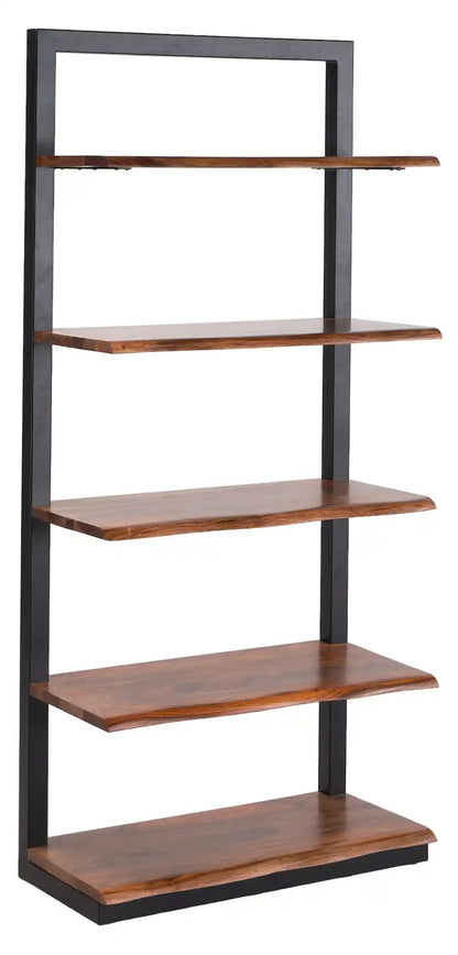 LOOMLAN Yolentha Iron Frame Wooden Etagere