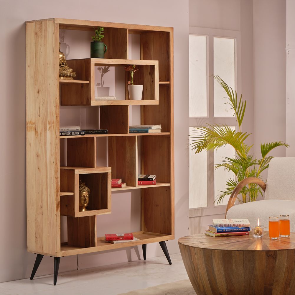 LOOMLAN Jarira Wooden Brown Tall Display