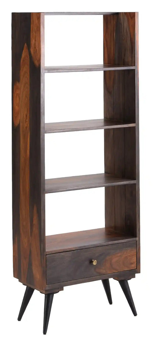 Mitchison Modern Designed Wooden 1 Drawer Bookcase