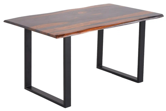 LOOMLAN Crofford Iron Based Rectangular Dining Table