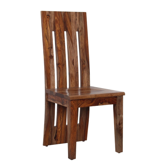LOOMLAN Colbeck Sheesham Timber Wood Dining Chair 2PC