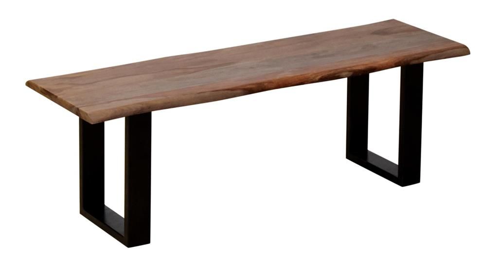 LOOMLAN Maelira Counter Height Wooden Dining Bench