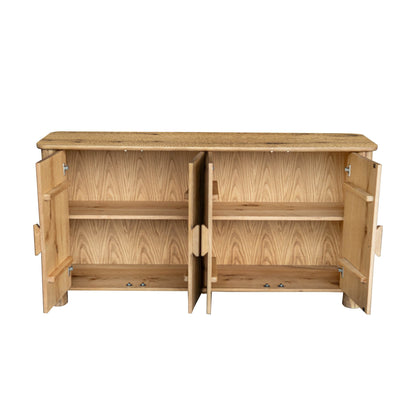 LH Home Jasper Natural Wooden Sideboard