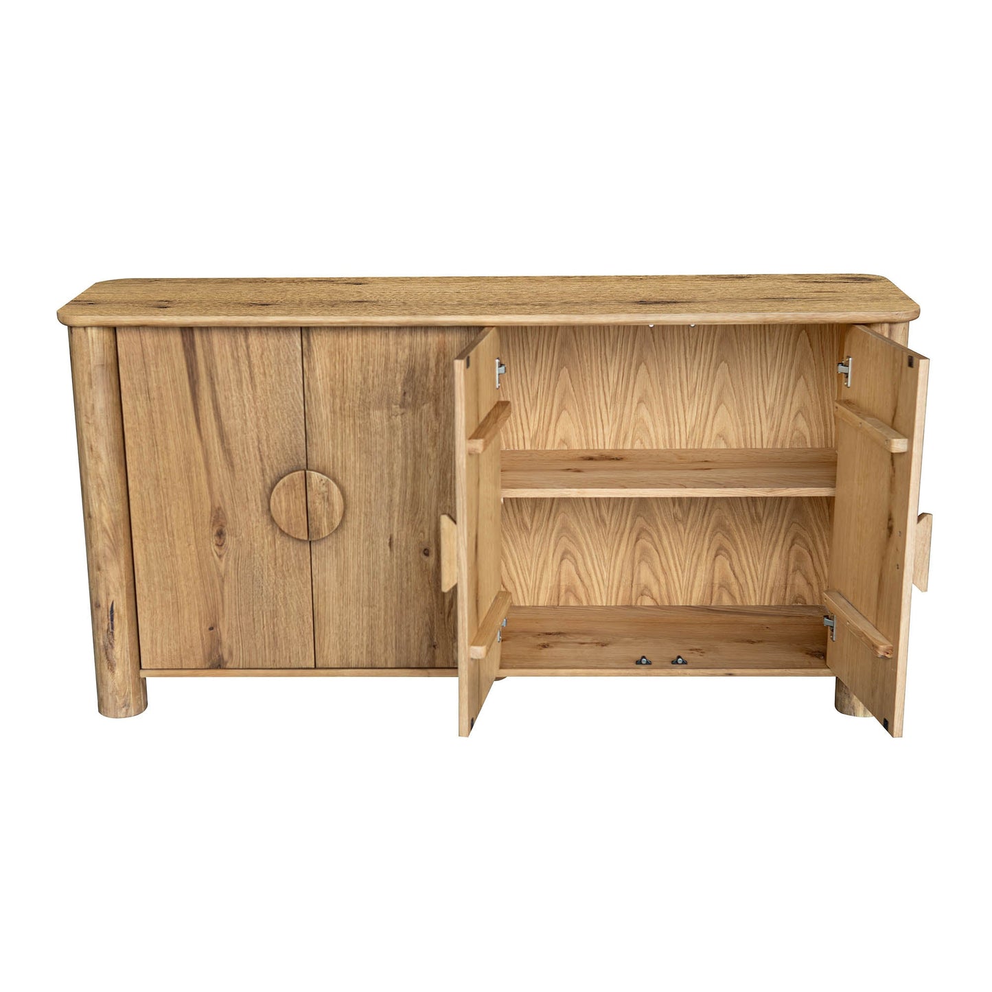LH Home Jasper Natural Wooden Sideboard
