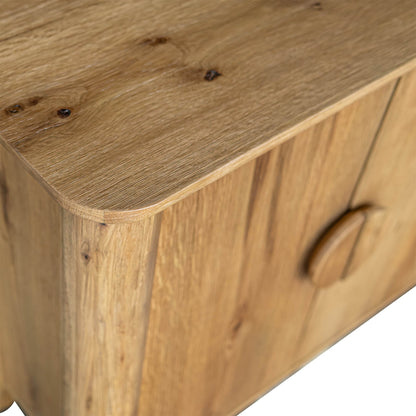 LH Home Jasper Natural Wooden Sideboard