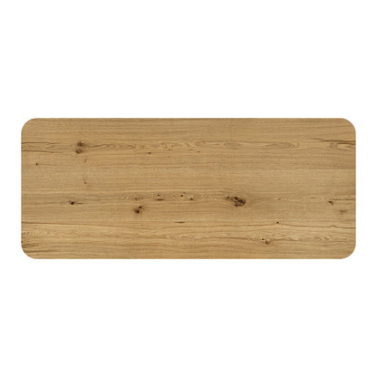 LH Home Jasper Natural Wooden Dining Table