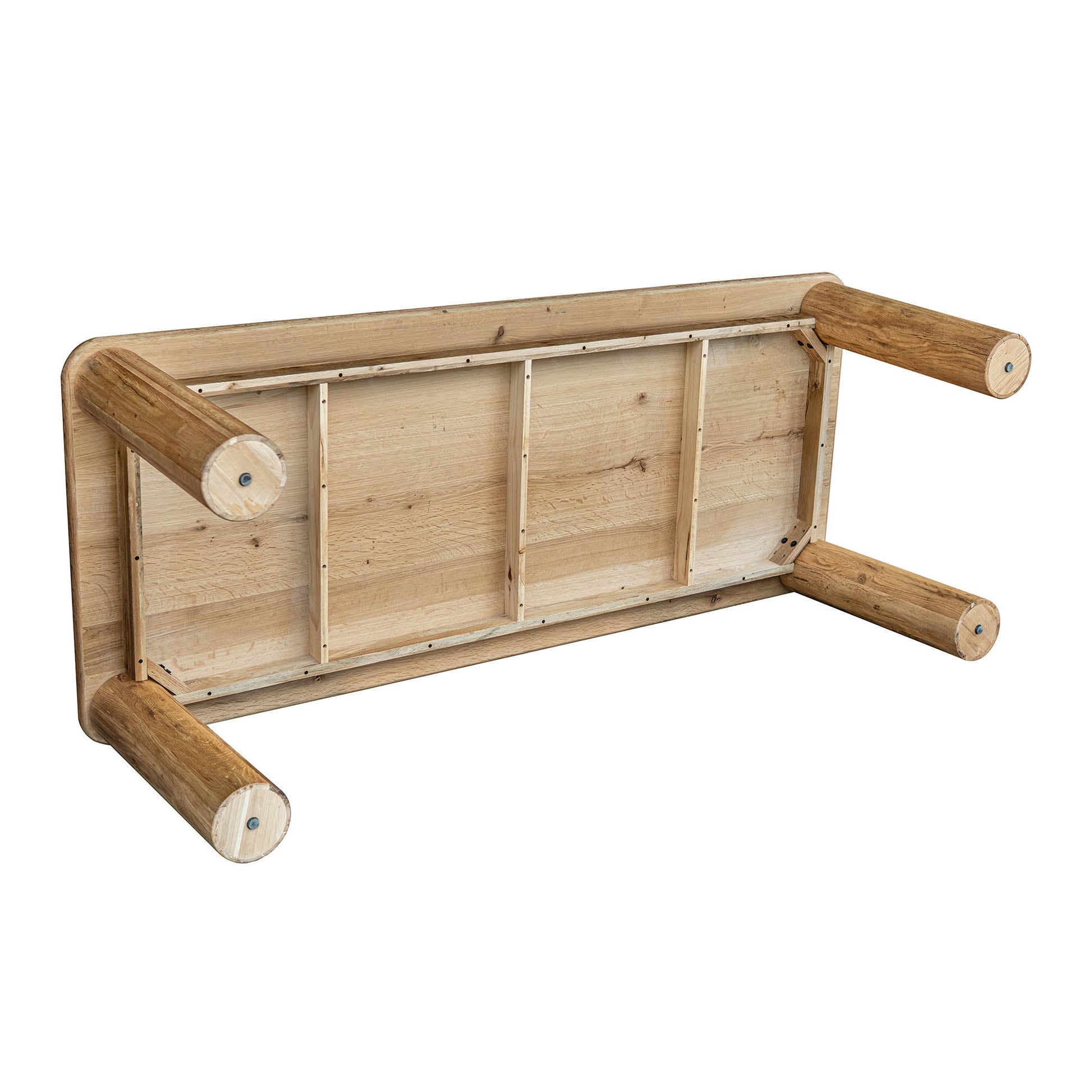 LH Home Jasper Natural Wooden Dining Table