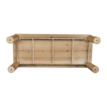 LH Home Jasper Natural Wooden Dining Table