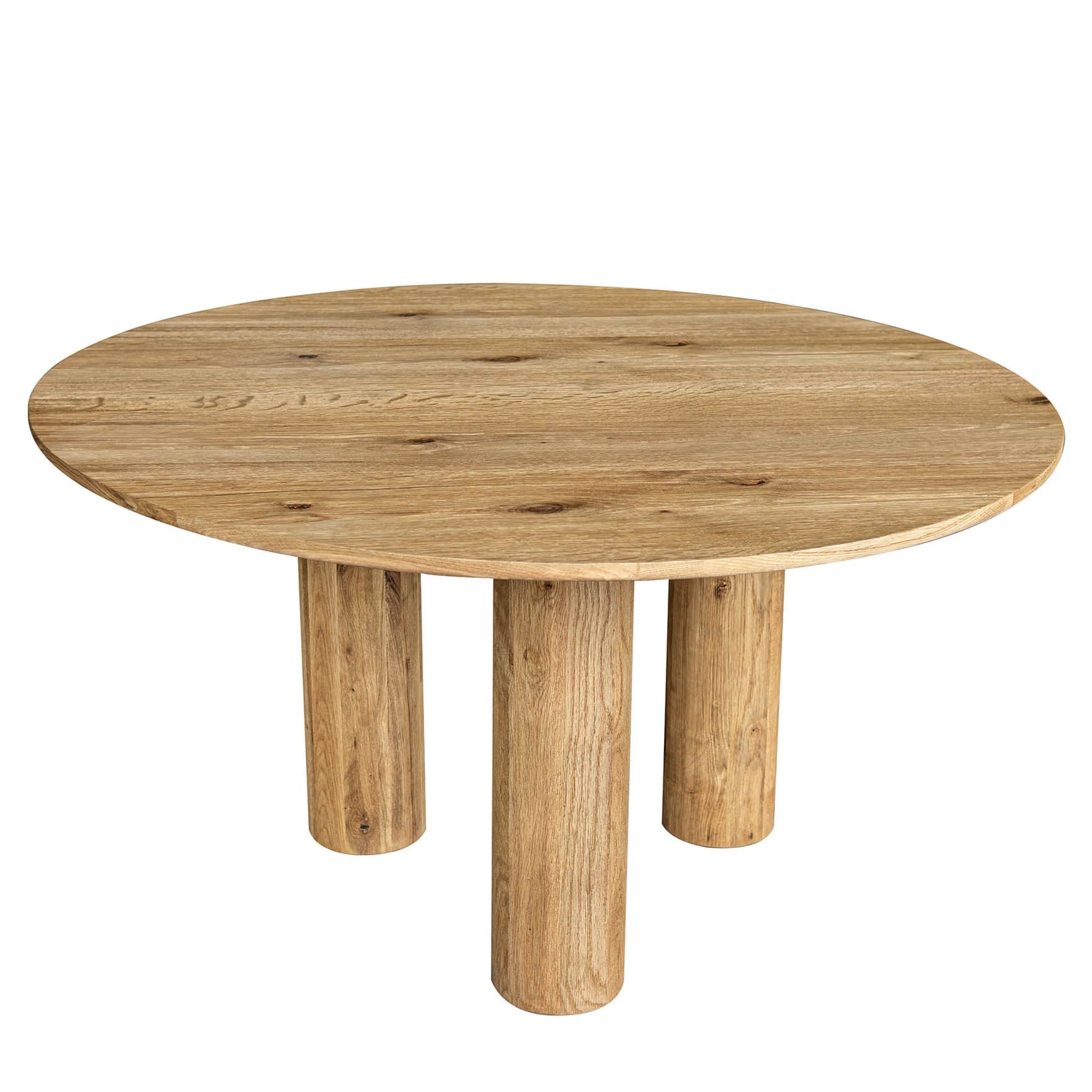 LH Home Jasper Wooden Round Dining Table