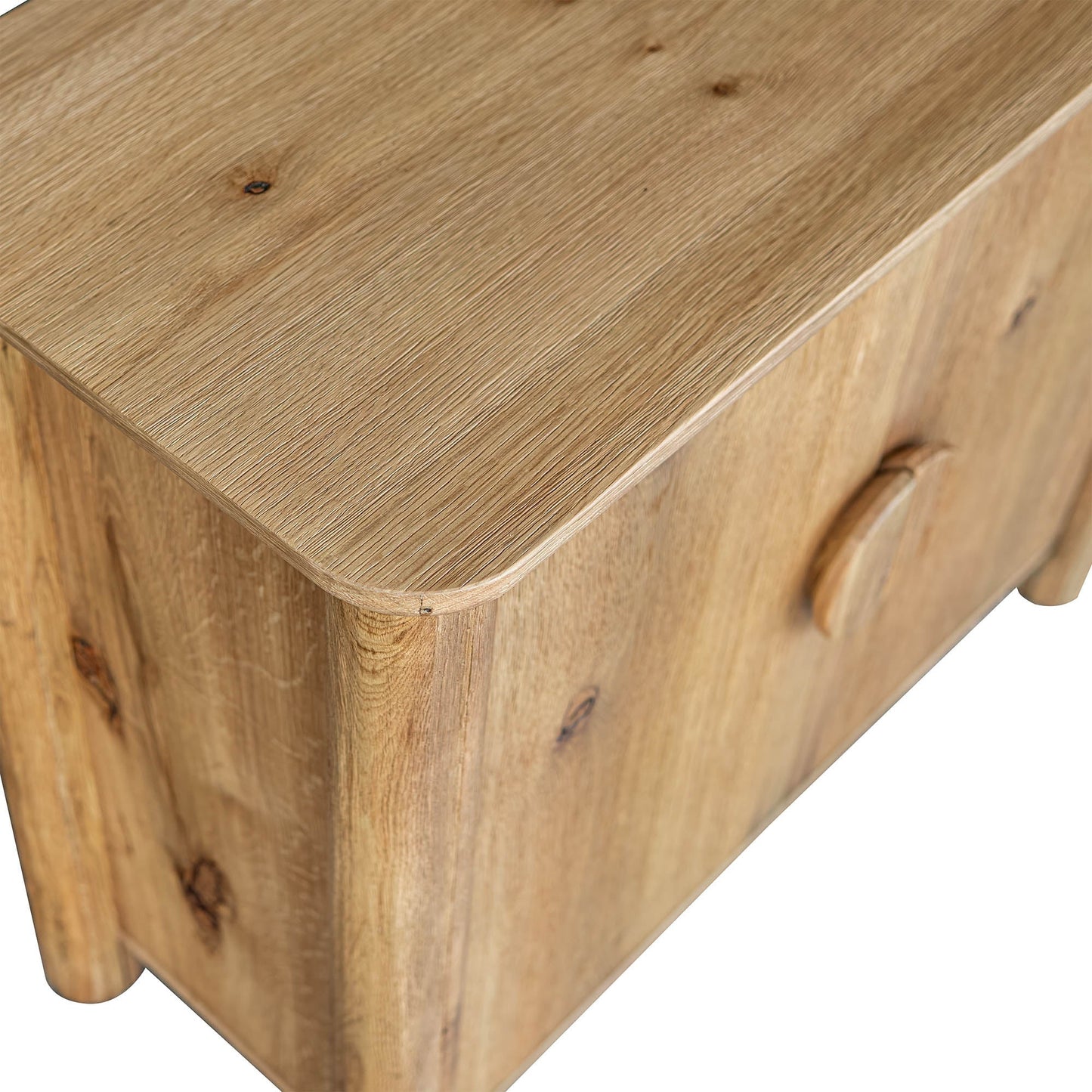 Jasper Two Doors Wood Cabinet