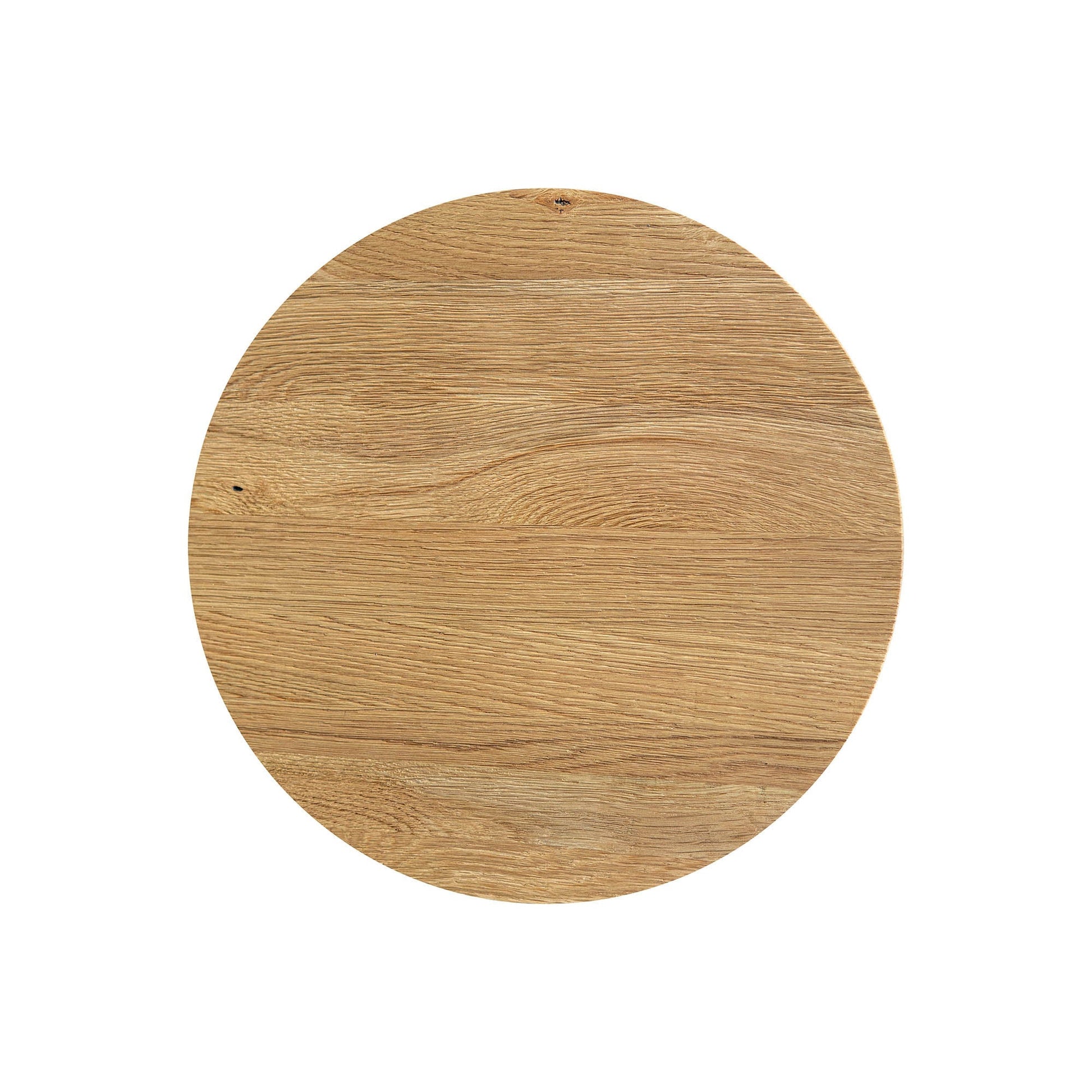 LH Home Jasper Wooden Round Side Table