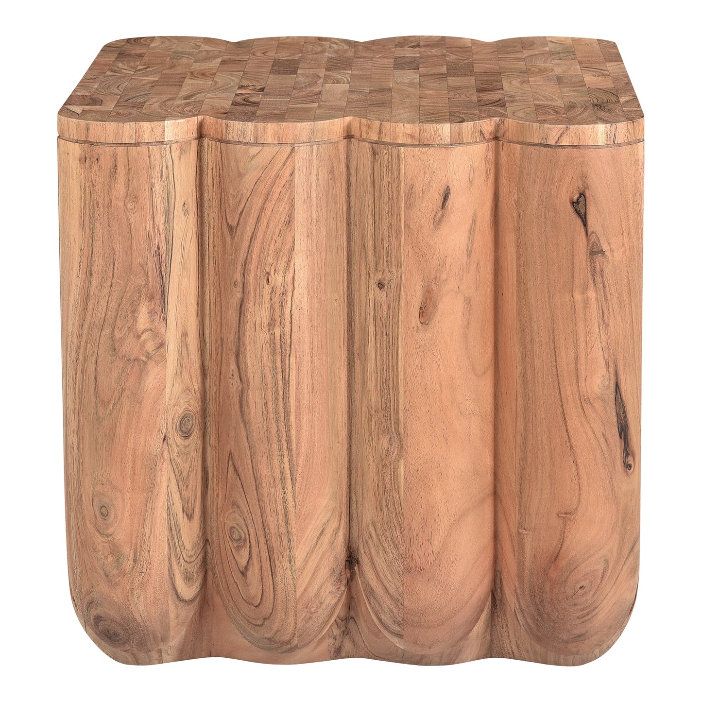 Punyo Punyo Wood Square Accent Table