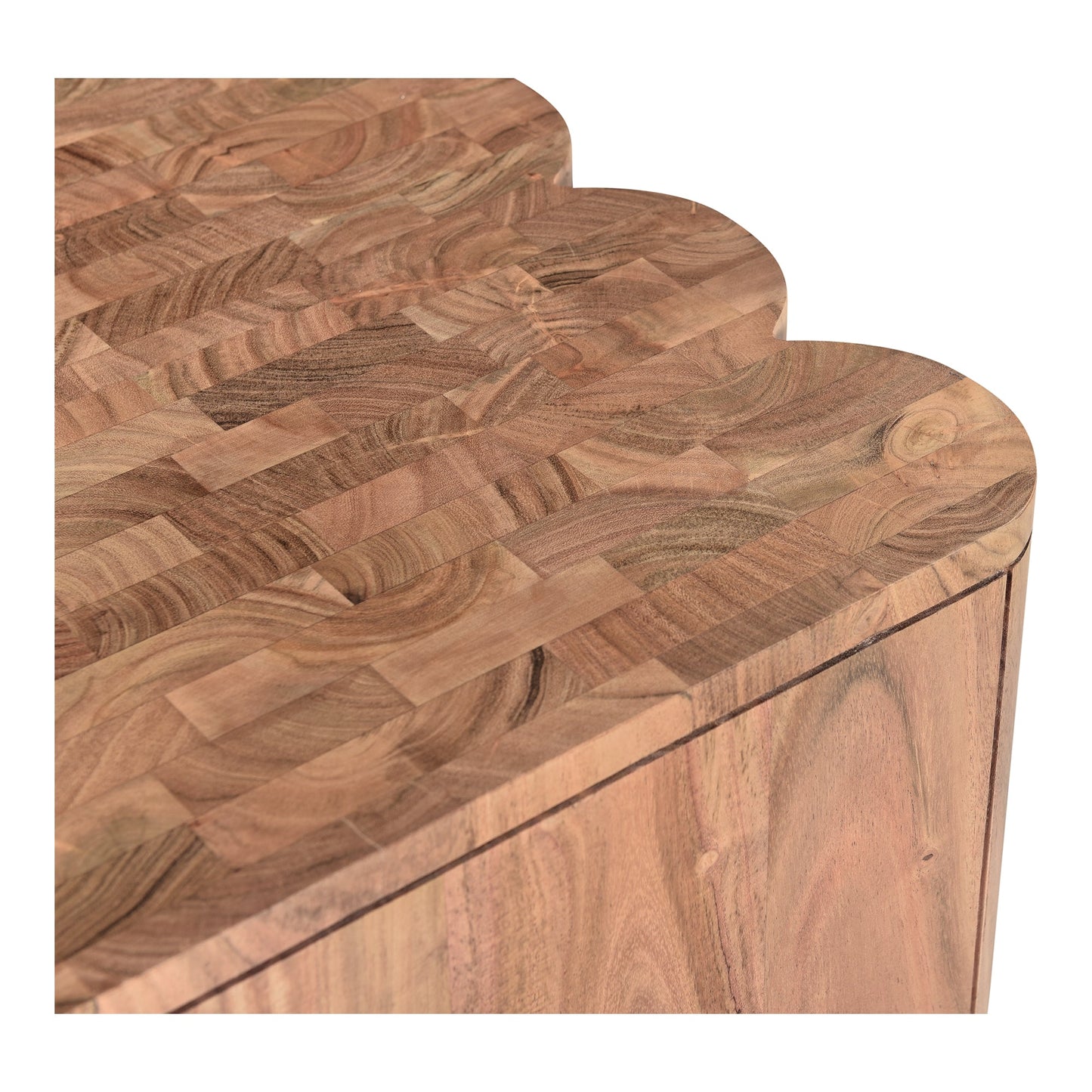 Punyo Punyo Wood Square Accent Table