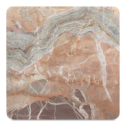Segment Marble Square Coffee Table