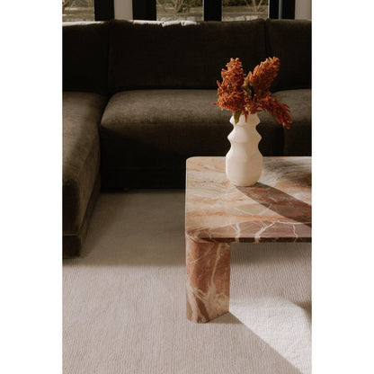 Segment Marble Square Coffee Table