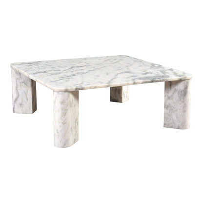 Segment Marble Rectangular Coffee Table