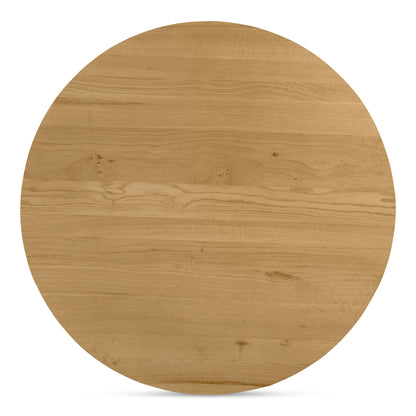 Povera Wood Round Dining Table