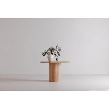 Povera Wood Round Dining Table