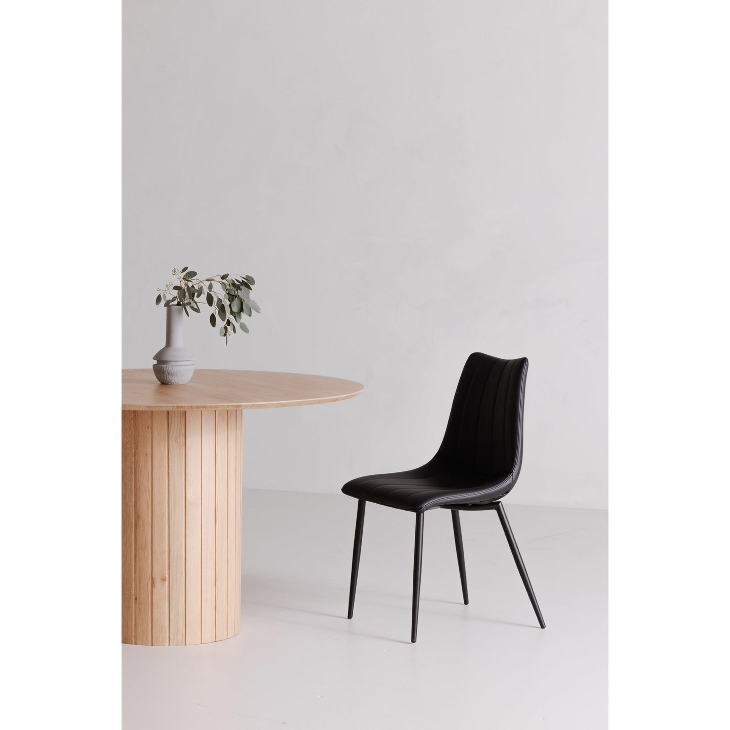 Povera Wood Round Dining Table