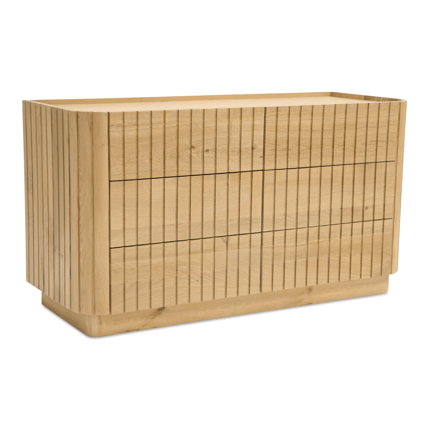 Povera Wood 6 Drawer Dresser