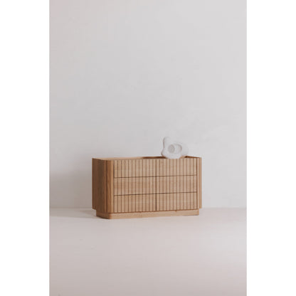 Povera Wood 6 Drawer Dresser