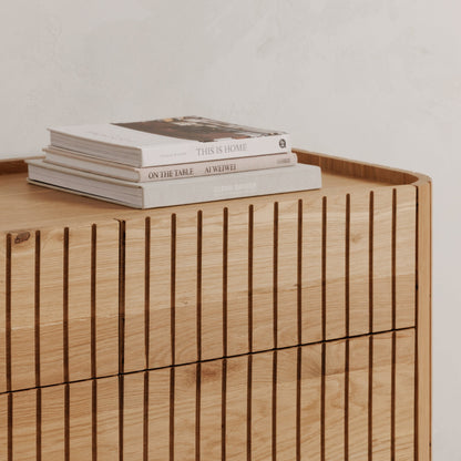 Povera Wood 6 Drawer Dresser