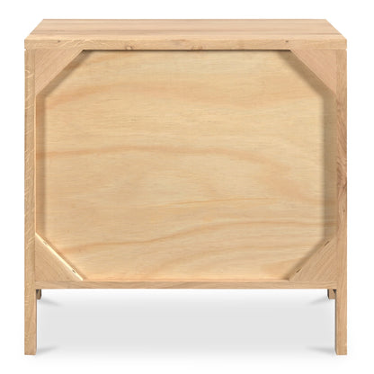 Teeda Natural Wood Nightstand