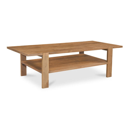 Workshop Natural Mango Wood Rectangular Coffee Table