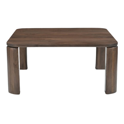 Moe's Home Bailey Deep Brown Mango Wood Nesting Coffee Table