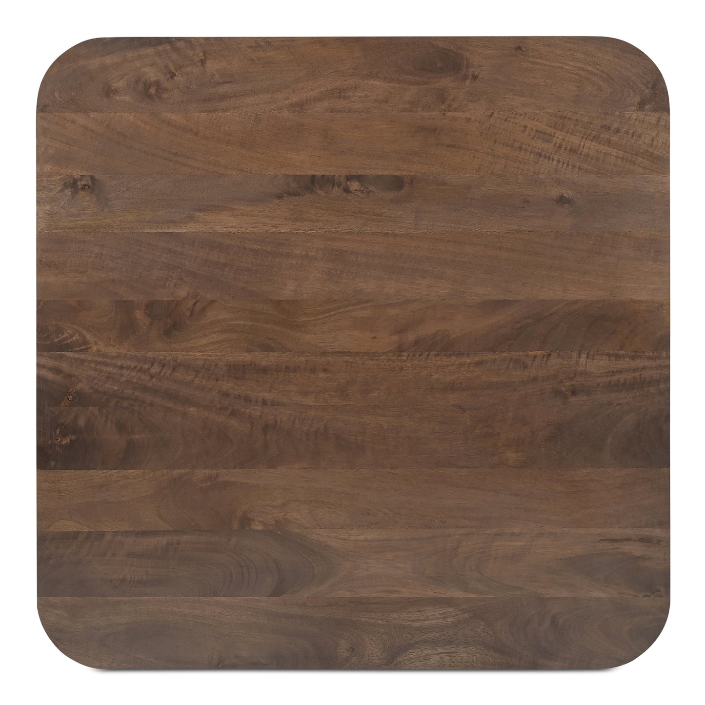 Moe's Home Bailey Deep Brown Mango Wood Nesting Coffee Table
