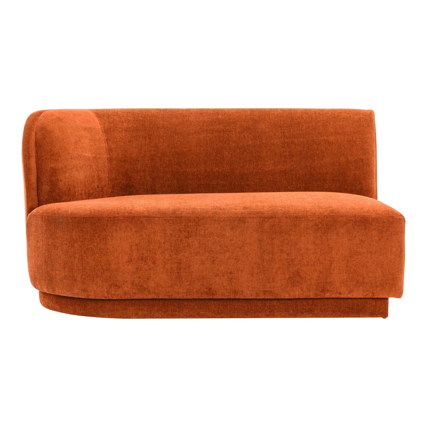 Yoon Polyester Upholstered 2 Seat Sofa Right