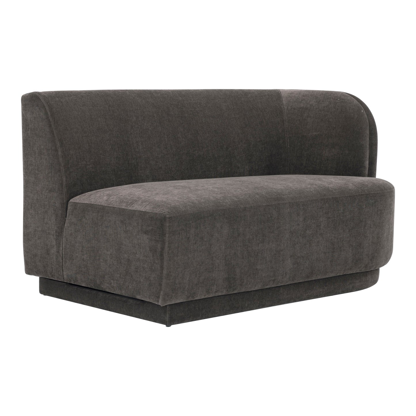 Yoon Polyester Upholstered 2 Seat Sofa Right