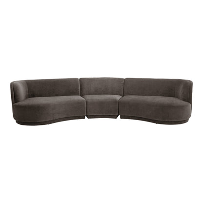 Yoon Compass Wood Modular Sectional