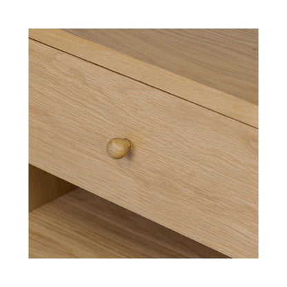 Moe's Home Billy Natural Oak Design Nightstand