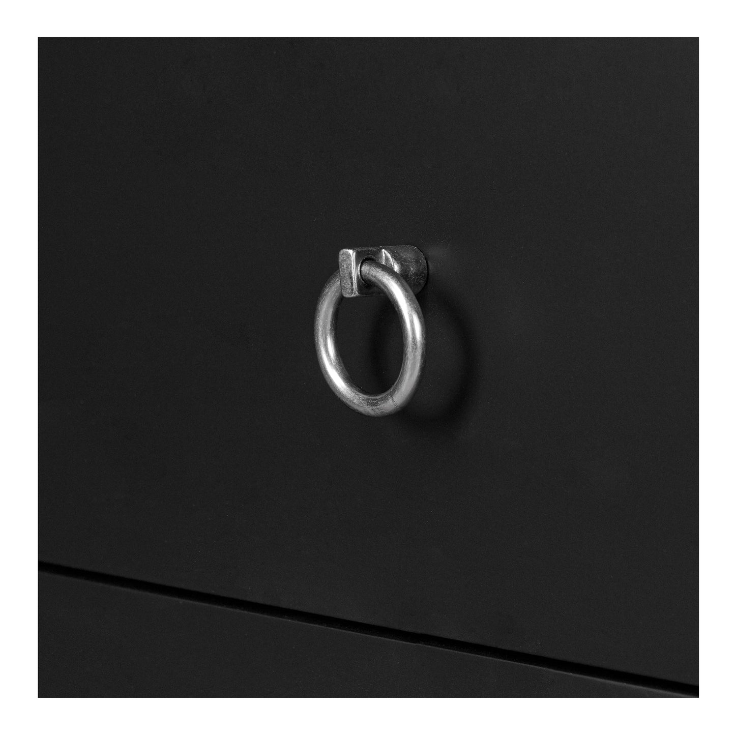 Reagan Three Drawer Wood Nightstand