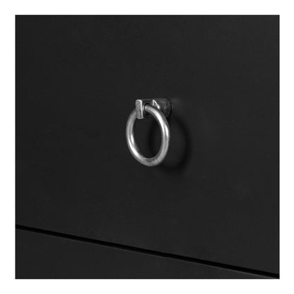 Reagan Three Drawer Wood Nightstand