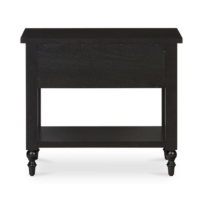 Katherine Black Soft Closing Drawer Nightstand