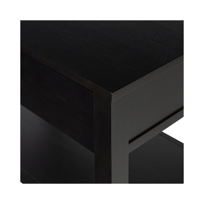Katherine Black Soft Closing Drawer Nightstand