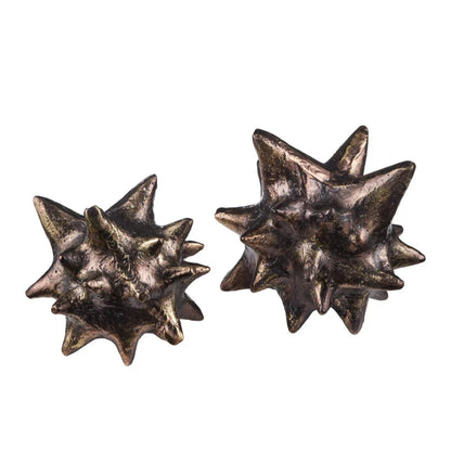 Scorched Bronze Jacks Modern Objects (Set Of 2 )