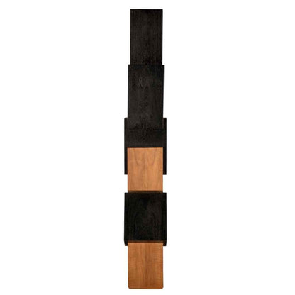 Jackson Wood Black Etagere