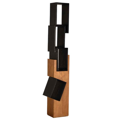 Jackson Wood Black Etagere