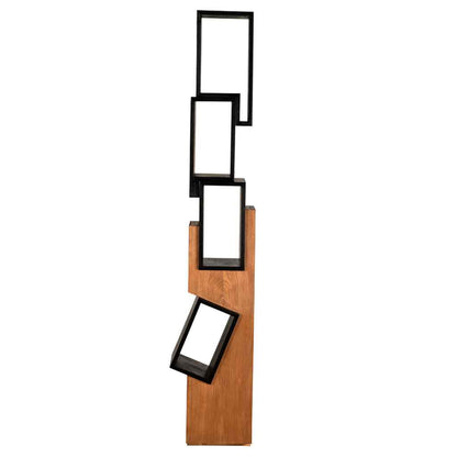 Jackson Wood Black Etagere